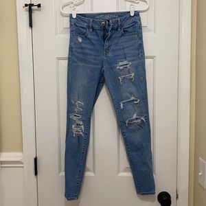 American Eagle hi-rise jegging size:2
